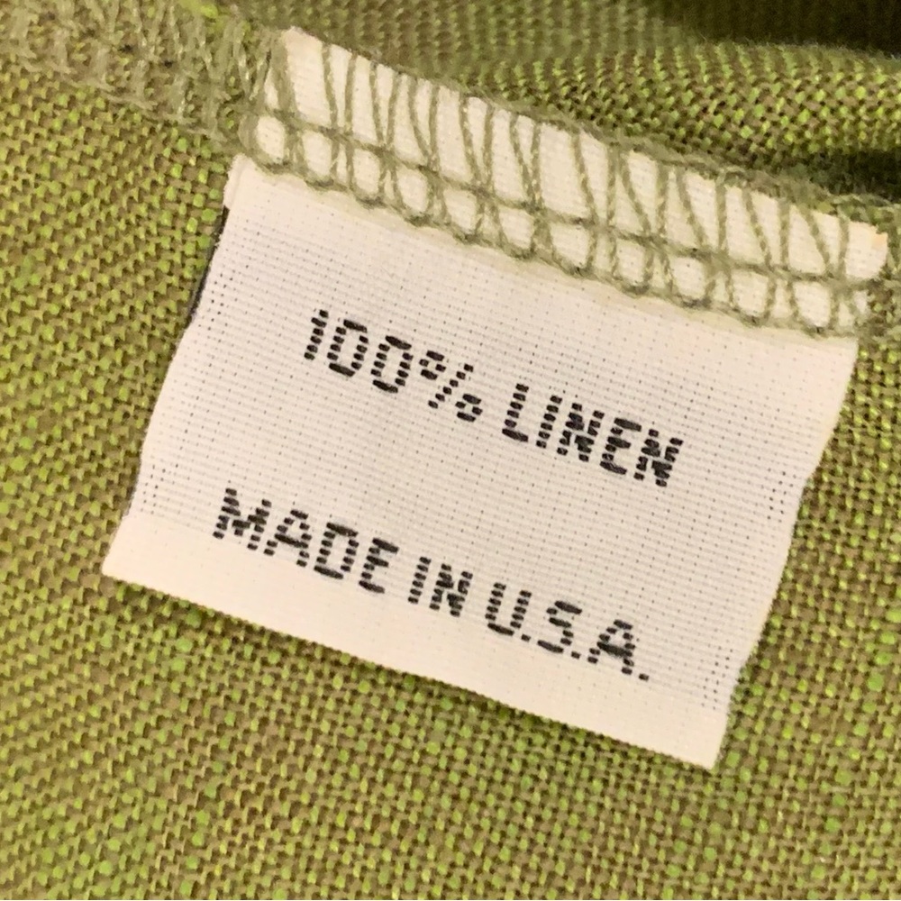 Bryn Walker Linen Bre Cross Dyed Round Neck Lagenlook Tunic Top Size 1X - Picture 13 of 15